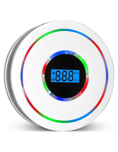Detector de Humo y Monóxido de Carbono SCNBAORE CDR-815