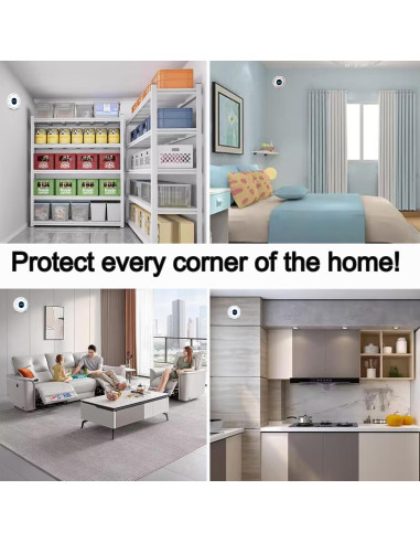 Detector de Humo y Monóxido de Carbono SCNBAORE CDR-815