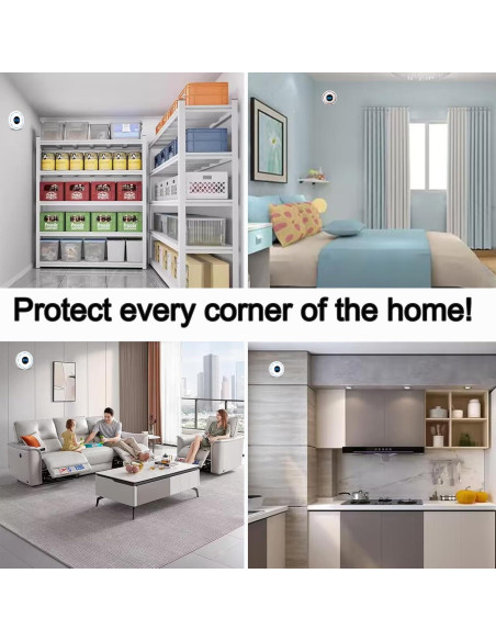 Detector de Humo y Monóxido de Carbono SCNBAORE CDR-815