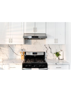 Campana de Cocina Hauslane PS-18 76 cm Acero Inoxidable LED 2