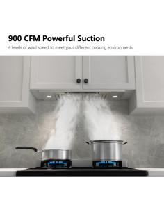 Campana de Cocina IKTCH 30" Acero Inoxidable 900 CFM 2