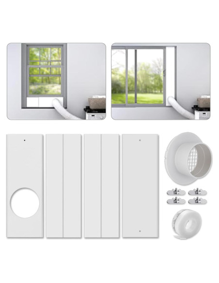 Kit de Ventilación de Ventana para Secadora Hyphen-X 4"