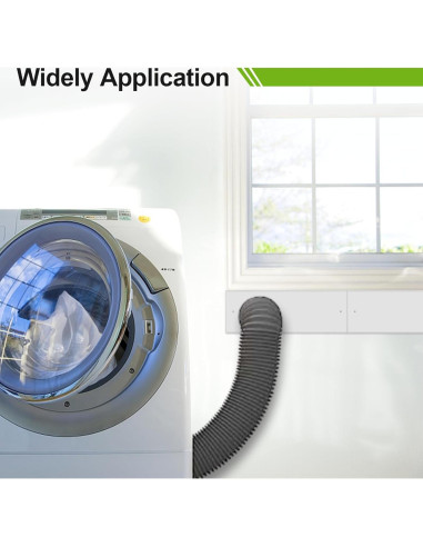 Kit de Ventilación de Ventana para Secadora Hyphen-X 4"