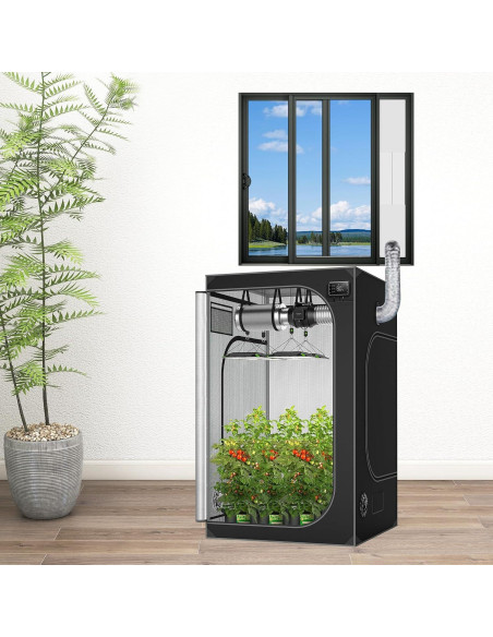 Kit de Ventilación de Ventana para Secadora Hyphen-X 4"