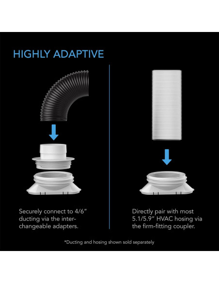 Kit de Ventilación para Ventana AC Infinity 4" y 6"