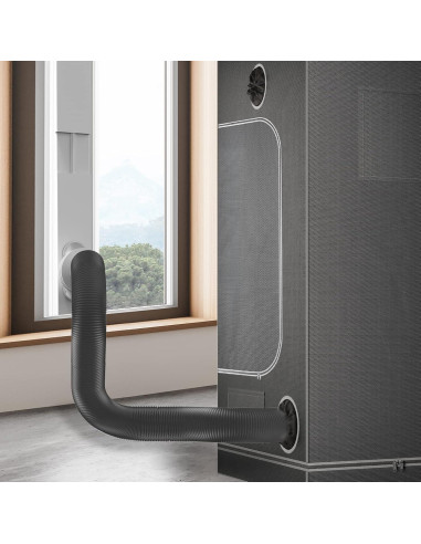 Kit de Ventilación para Ventana AC Infinity 4" y 6"