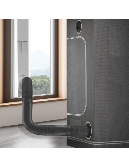 Kit de Ventilación para Ventana AC Infinity 4" y 6"