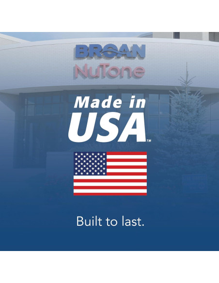 Ventilador Extractor de Baño Broan-NuTone AE110 110 CFM Blanco