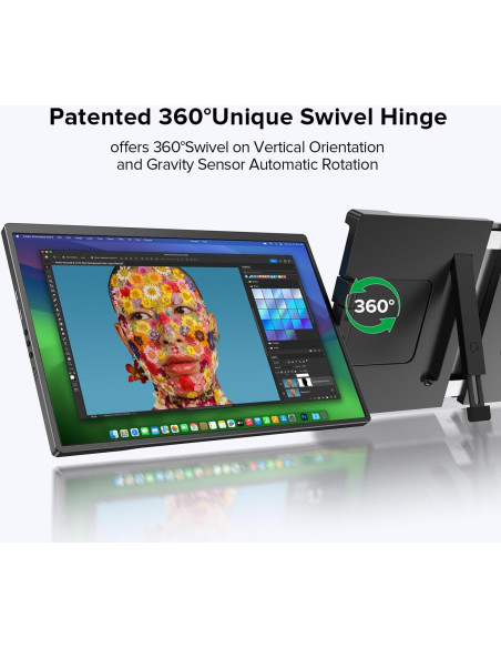 Extensor de Pantalla UPERFECT 2K 14" QHD Portátil