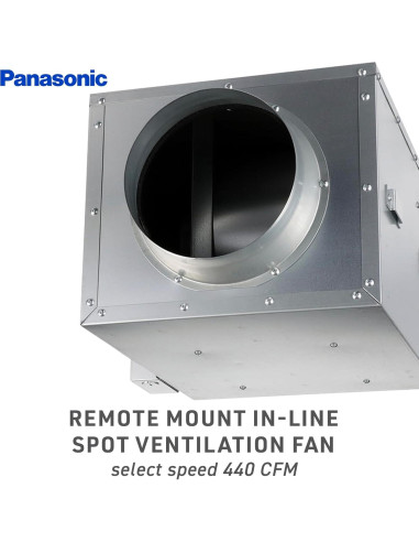 Ventilador Extractor de Baño Panasonic WhisperWarm 1600W LED