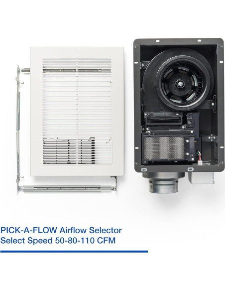 Ventilador Extractor de Baño Panasonic WhisperWarm 1600W LED