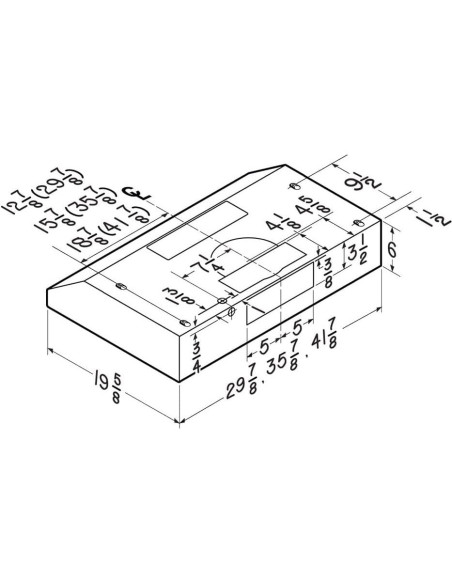 Campana Extractora Broan-NuTone BCDF130BLS 76.2 cm Acero Inoxidable
