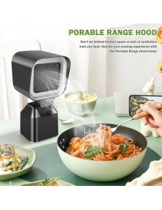 Campana Extractora Portátil JIAN YA NA KH-728 2 Velocidades 2