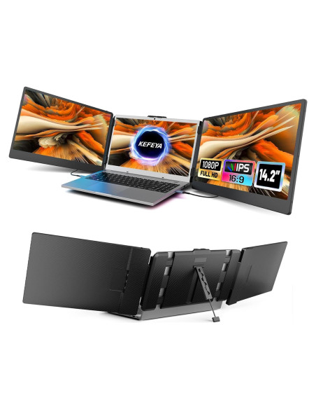 Extensor de Pantalla KEFEYA 14.2" Full HD para Laptop
