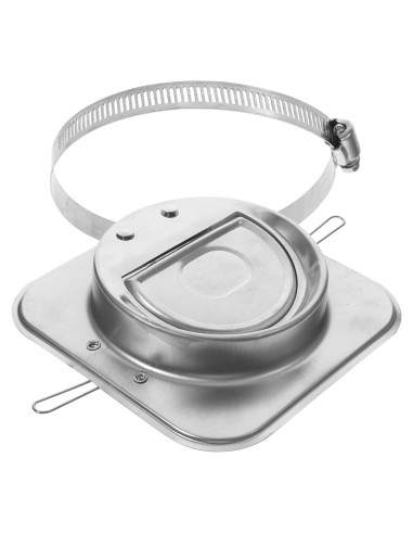 Válvula de Retención Zerodeko 19x19cm Acero Inoxidable