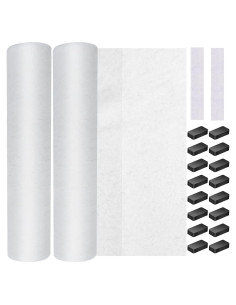 Filtros de Campana Extractora Elesunory RHF-001, 2 Rollos 10m