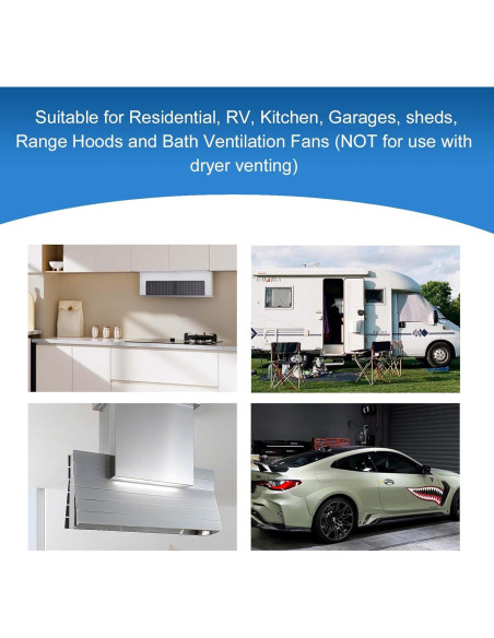 Capucha de Ventilación de Pared IHOUMEX 639 con Compensador