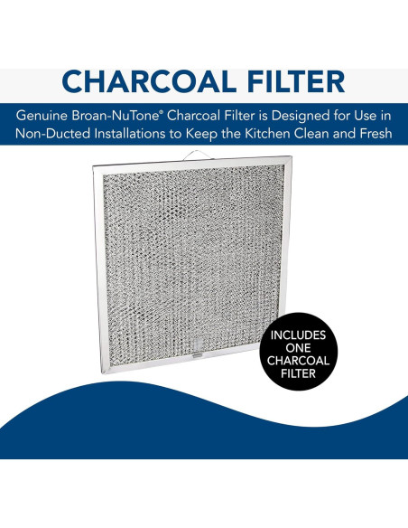 Filtro de Carbón Broan-NuTone BPQTF para Campana Extractora