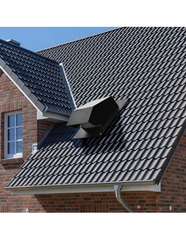 Tapa de Ventilación de Techo 6 Pulgadas TrivdPro Negra