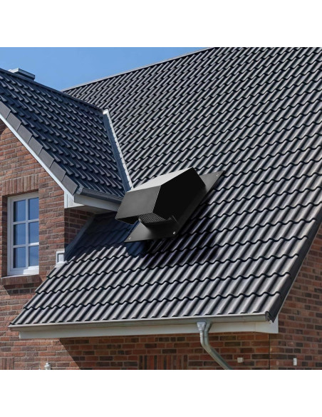 Tapa de Ventilación de Techo 6 Pulgadas TrivdPro Negra