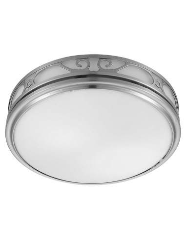 Ventilador de Baño Good Housekeeping Roman 110 CFM Níquel Cepillado