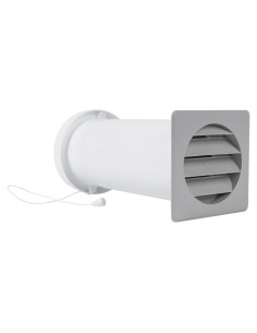 Kit de Ventilación de Pared Repa Market 10.5 cm con Aislamiento Térmico