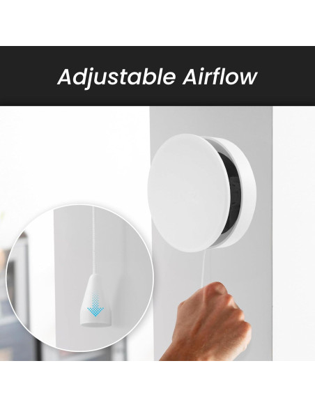 Kit de Ventilación de Pared Repa Market 10.5 cm con Aislamiento Térmico