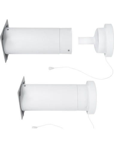 Kit de Ventilación de Pared Repa Market 10.5 cm con Aislamiento Térmico