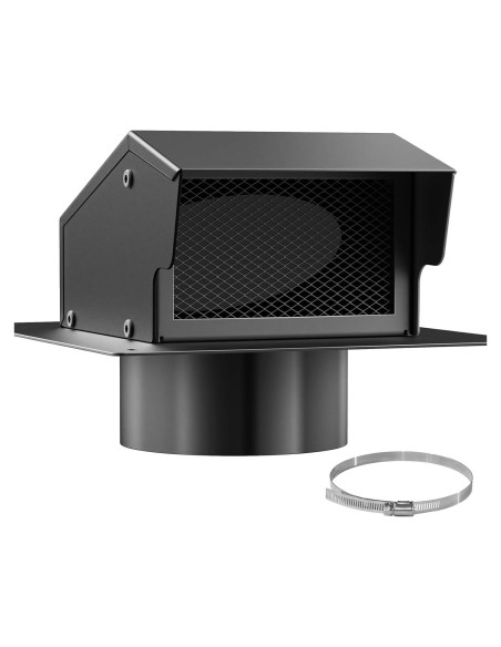 Tapa de Ventilación de Techo CZA 6 Pulgadas Acero al Carbono