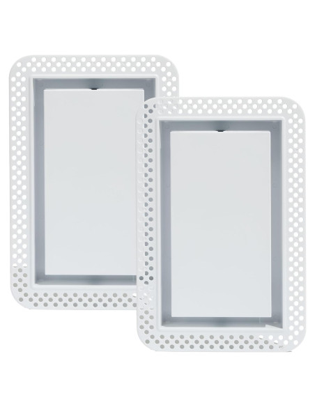 Rejilla de Ventilación Fittes Lite 4x10" Blanca - Paquete de 2
