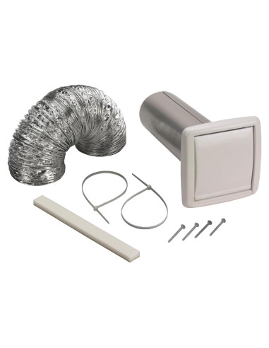 Kit de Conductos de Pared Flexible Broan-NuTone WVK2A 9 Piezas 10.16 cm