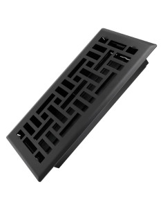 Registro de Piso Howeall 10x25 cm Negro Mate Diseño Seattle