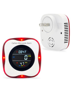 Detector de Monóxido de Carbono KH Alert 3 en 1 Enchufable