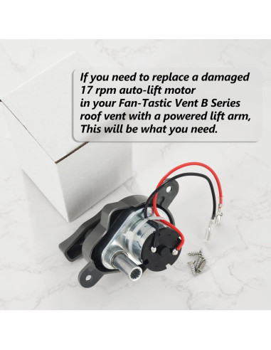 Motor de Elevación K6010-81 17 RPM para Ventiladores B Series