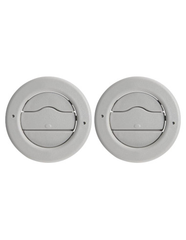 Ventilación de Aire en el Techo RLB-HILON 2PCS Gris
