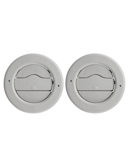 Ventilación de Aire en el Techo RLB-HILON 2PCS Gris