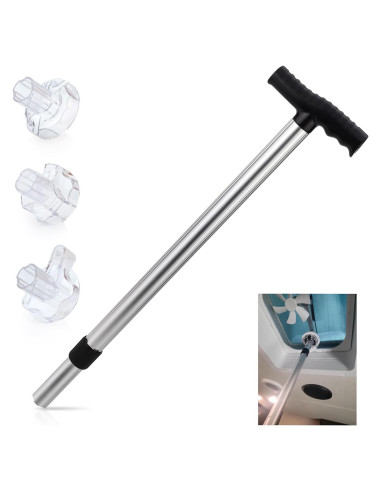 Abridor de Ventilación de Techo Camp'N RV - Extensible 50.8 a 76.2 cm