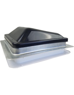 Ventilación de Techo Ventline Humo 36.20x36.20 cm 12V 2