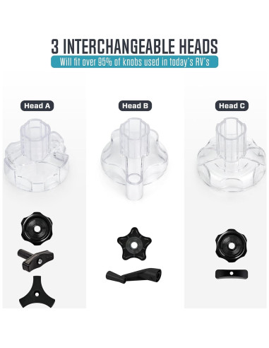 Abridor de Ventilación de Techo Camp'N RV - Extensible 50.8 a 76.2 cm