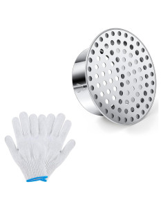 Tapa de Ventilación Moxweyeni 3" Acero Inoxidable 304 con Guantes