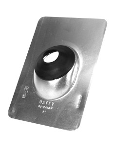 Base de Techo Oatey 12933 Aluminio 9" x 12.5" para Tubería 2" 2