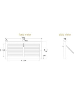 Registro de Baseboard de Acero Imperial RG0115 30.48 x 15.24 cm Blanco 2