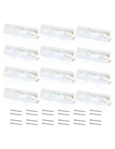 Difusor de Ventilación Aremae 18" Blanco Ajustable HVAC