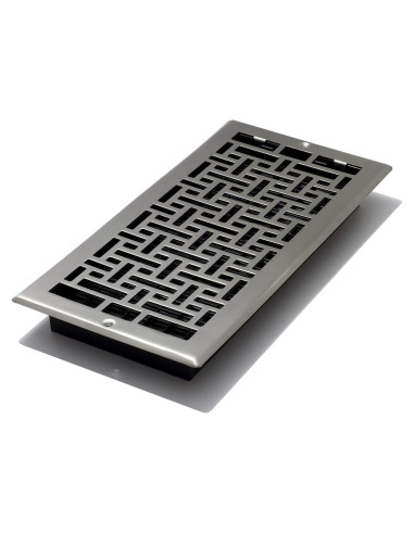 Rejilla de Pared Decor Grates AJL614W-NKL 15x35 cm Níquel