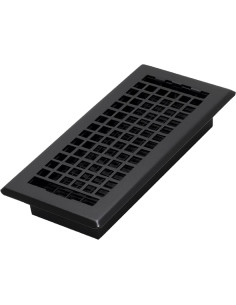Rejilla de Piso Decor Grates LTH410-BLK 10x25 cm Negro Texturizado 2