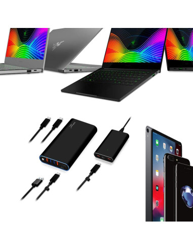 BatPower 148Wh Cargador Portátil USB-C 120W para Laptop