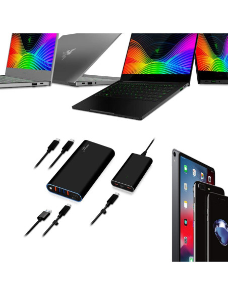 BatPower 148Wh Cargador Portátil USB-C 120W para Laptop