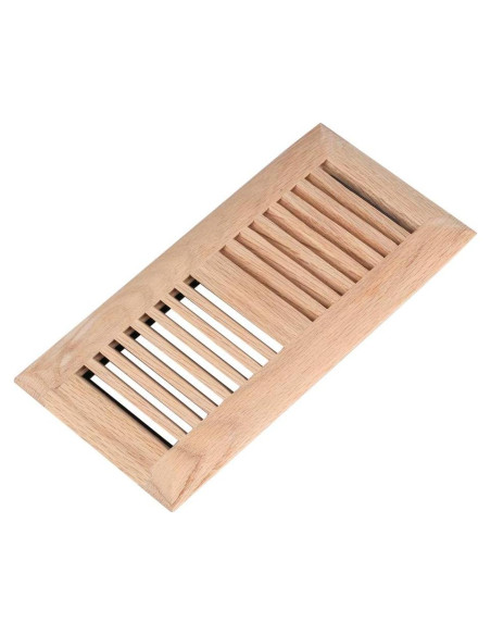 Registro de Piso de Madera de Roble Blanco Qirui 10x25 cm