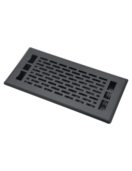 Rejilla de Ventilación de Piso Air Floor 30x76 cm Color Negro