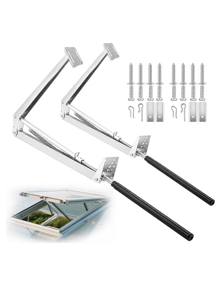 Abridor Automático de Ventanas de Invernadero Timtop 2 Unidades